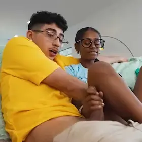 New Brazzers porn ad starring indian teen and mom banging the same dick